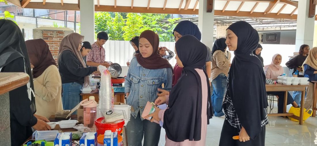 Kegiatan Entrepreneur Corner P2KPK Uniga