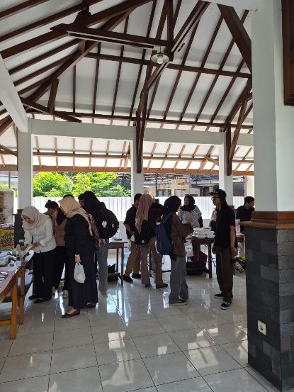 Kegiatan Entrepreneur Corner P2KPK Uniga