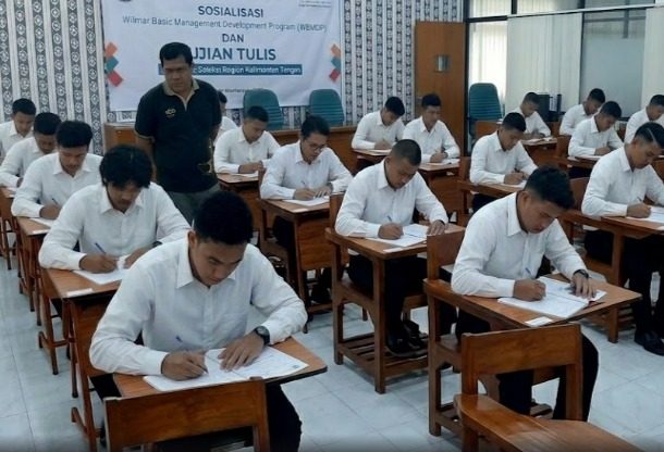 Ujian tulis rekrutmen Wilmar International Plantation di Universitas Gajayana