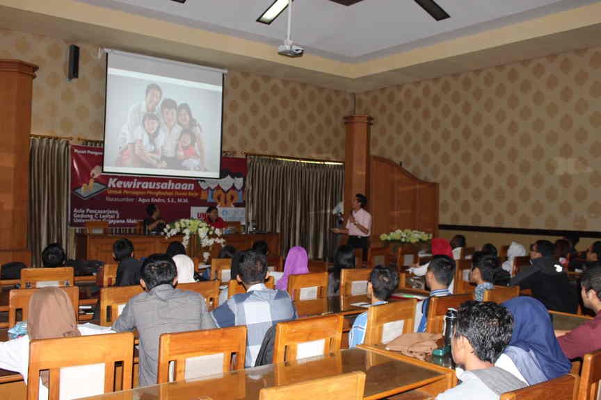 Workshop Siap Berwirausaha dan Business Plan P2KPK Uniga